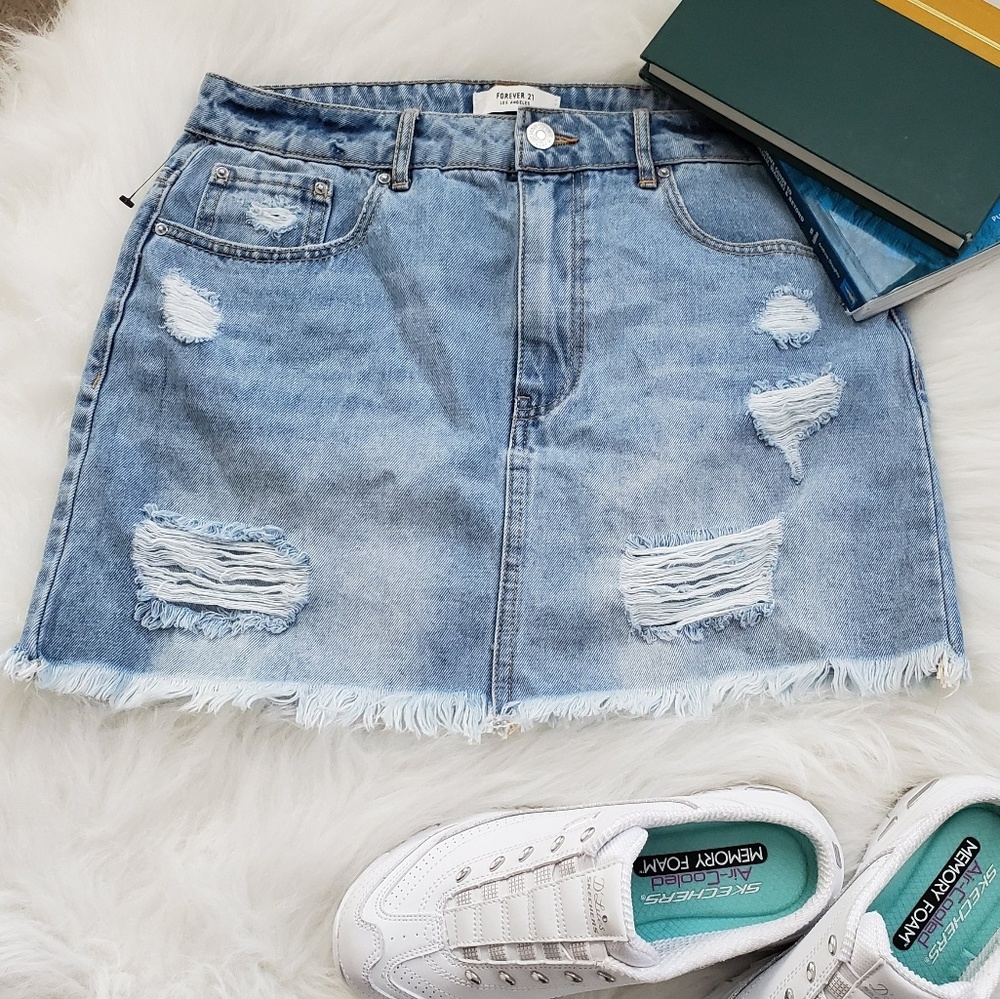 Demin skirt